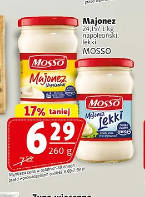 Majonez napoleoński Mosso promocja w Prim Market