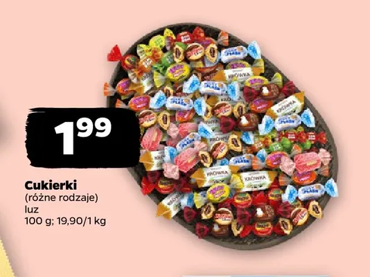 Cukierki luz promocja w Netto