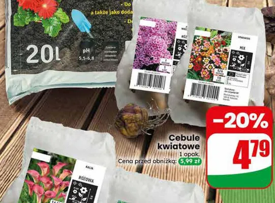 Ziemia kwiatowa uniwersalna grunt próchniczy warzywno-kwiatowy promocja w Dino