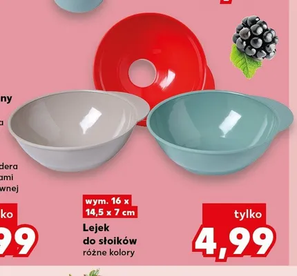 Lejek do słoików promocja w Kaufland
