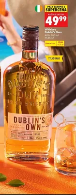 Whiskey Dublin's Own promocja w Biedronka