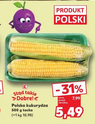 Kukurydza polska Stąd takie Dobre! promocja w Kaufland