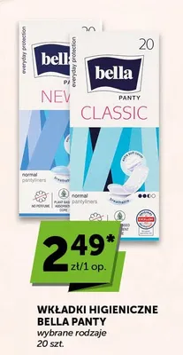 Wkładki higieniczne Bella Panty Classic promocja w Groszek