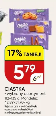 Ciastka wybrany asortyment promocja w Chata Polska