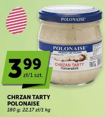 Chrzan tarty horseradish promocja w Euro Sklep