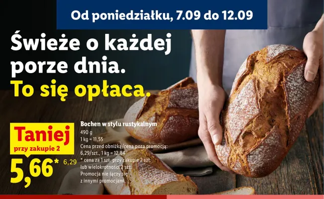 Bochen w stylu rustykalnym promocja w Lidl