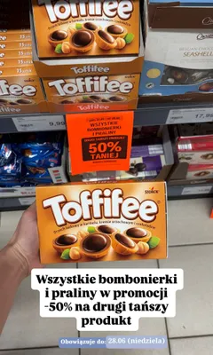Praliny Toffifee promocja w Aldi
