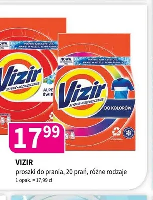 Proszek do prania Vizir promocja w Drogerie Polskie
