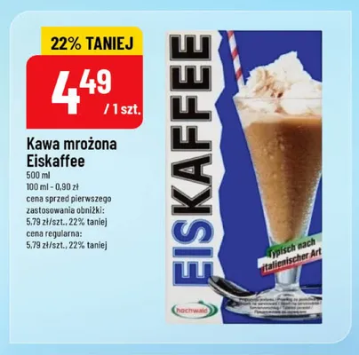 Kawa mrożona Eiskaffee Hochwald promocja w POLOmarket