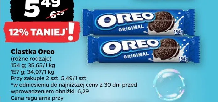 Ciastka Oreo promocja w Netto
