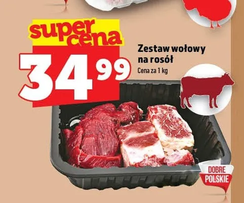 Zestaw wołowy na rosół promocja w TOPAZ