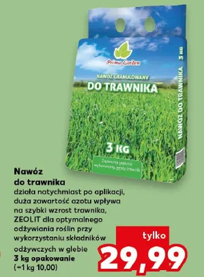 Nawóz granulowany do trawnika Prima Garden promocja w Kaufland