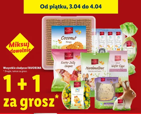 Wszystkie słodycze promocja w Lidl