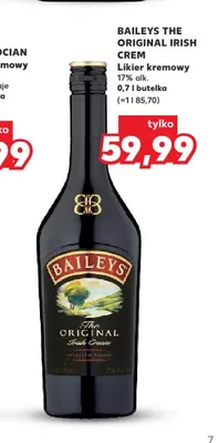 Likier kremowy Baileys The Original Irish Cream promocja w Kaufland
