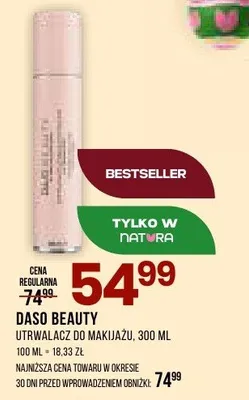 Utrwalacz do makijażu promocja w Drogerie Natura