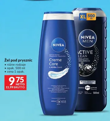 Żel pod prysznic Nivea Creme Care promocja w Makro