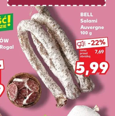 Salami Auvergne BELL promocja w Kaufland