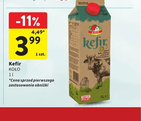 Kefir Koło promocja w Intermarche