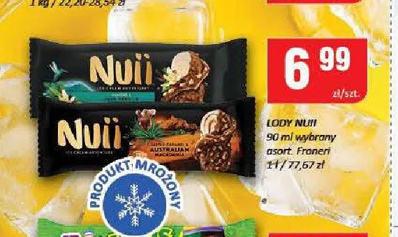 Lody Nuii Salted Caramel & Australian Macadamia promocja w Chorten