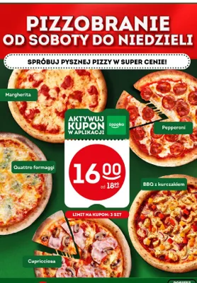 Pizza BBQ z kurczakiem promocja w Żabka