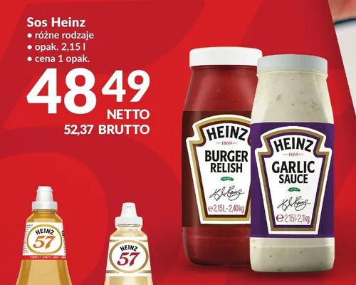 Sos Heinz promocja w Makro