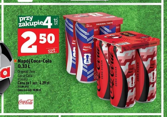 Napój Coca-Cola Original promocja w TOPAZ