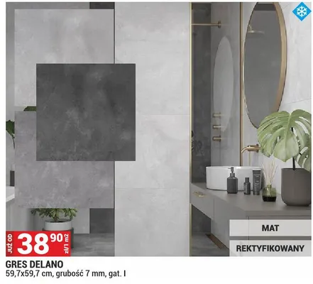 Gres Delano promocja w Merkury Market