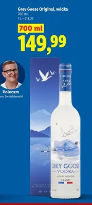 Wódka Grey Goose Original promocja w Lidl