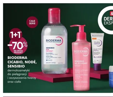 Dermokosmetyki do pielęgnacji i oczyszczania twarzy oraz ciała Bioderma Cicabio Nodé Sensibio promocja w Super-Pharm