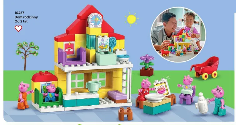 Klocki LEGO Duplo 10467 Dom rodzinny promocja w LEGO