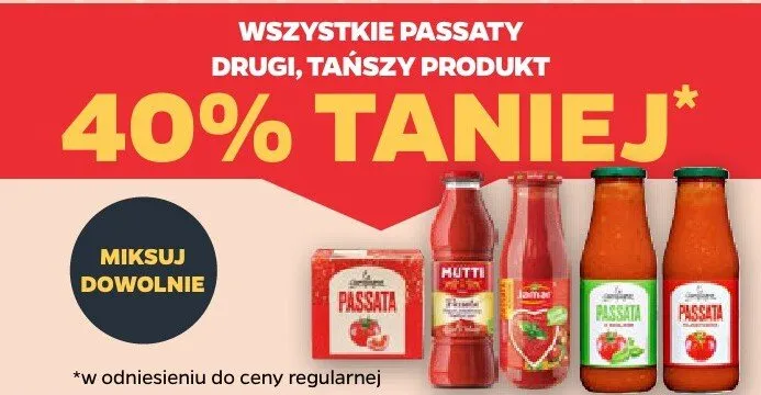 Passaty (różne rodzaje) promocja w Netto