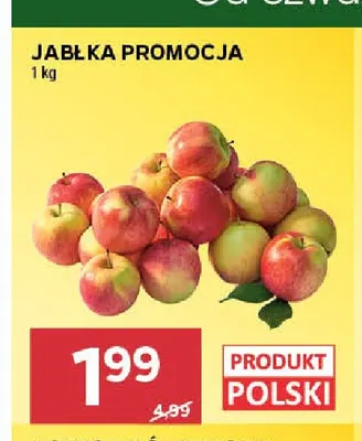 Jabłka polskie promocja w Stokrotka