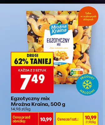 Egzotyczny mix Mroźna Kraina promocja w Biedronka