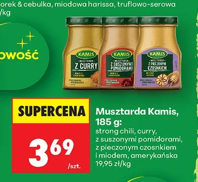 Musztarda Kamis curry promocja w Biedronka