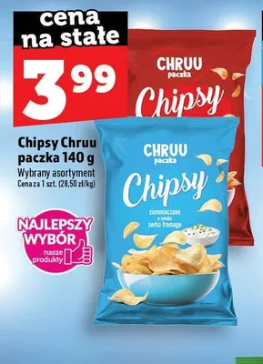 Chipsy Chruu promocja w TOPAZ