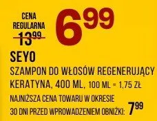 Odżywka do włosów regenerujący keratyna promocja w Drogerie Natura