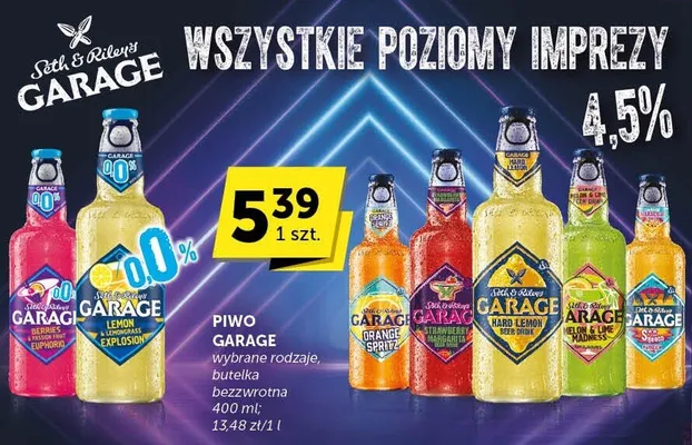 Piwo Garage promocja w Euro Sklep