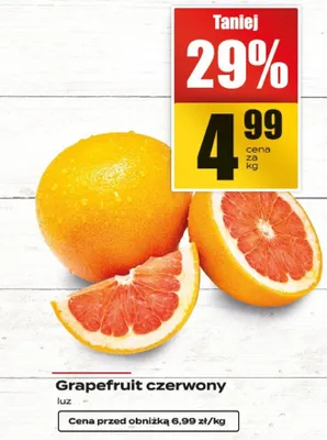 Grapefruit czerwony promocja w Supeco