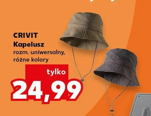 Kapelusz Crivit promocja w Kaufland