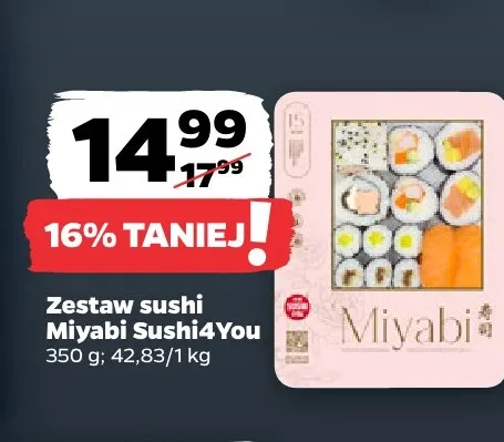 Zestaw sushi Miyabi Sushi4You promocja w Netto