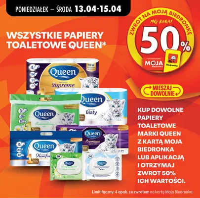 Papier toaletowy promocja w Biedronka