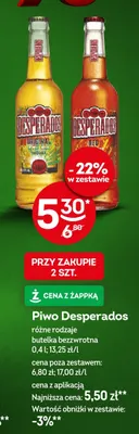 Piwo Desperados Red promocja w Żabka