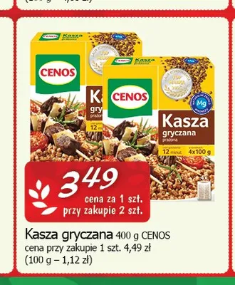 Kasza gryczana Cenos promocja w CEZAR Delikatesy
