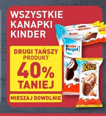 Kanapki Kinder promocja w Aldi