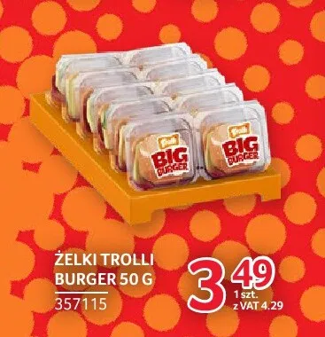 Żelki Trolli Burger promocja w Selgros