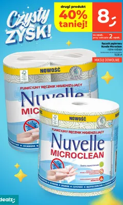 Ręcznik papierowy Nuvelle Microclean Świeży zapach limonki promocja w Dealz