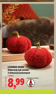 Dekoracja lub zestaw dekoracji jesiennych Livarno Home promocja w Lidl