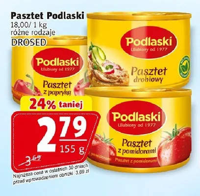 Pasztet drobiowy Podlaski promocja w Prim Market