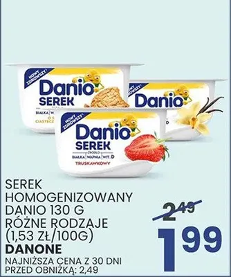 Serek homogenizowany różne rodzaje promocja w Wafelek