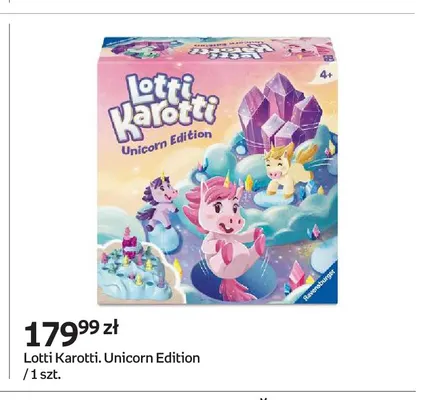 Gra planszowa Lotti Karotti Unicorn Edition promocja w Empik
